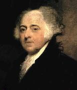 unknow artist Second President of the US. Painting by Gilbert Stuart France oil painting artist